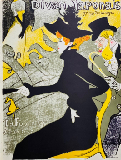Divan Japonais - Henri De Toulouse Lautrec