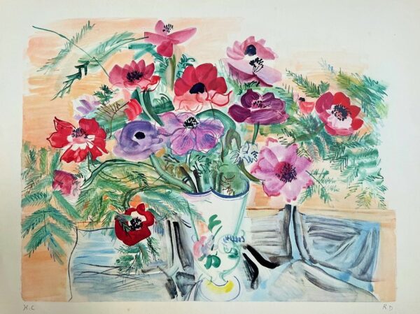 Anemones - Raoul Dufy