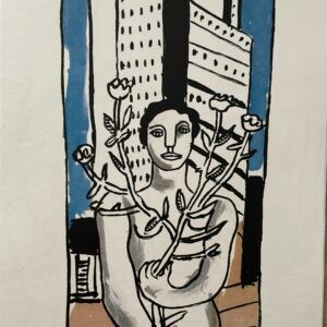Femme aux Fleurs - Fernand Leger