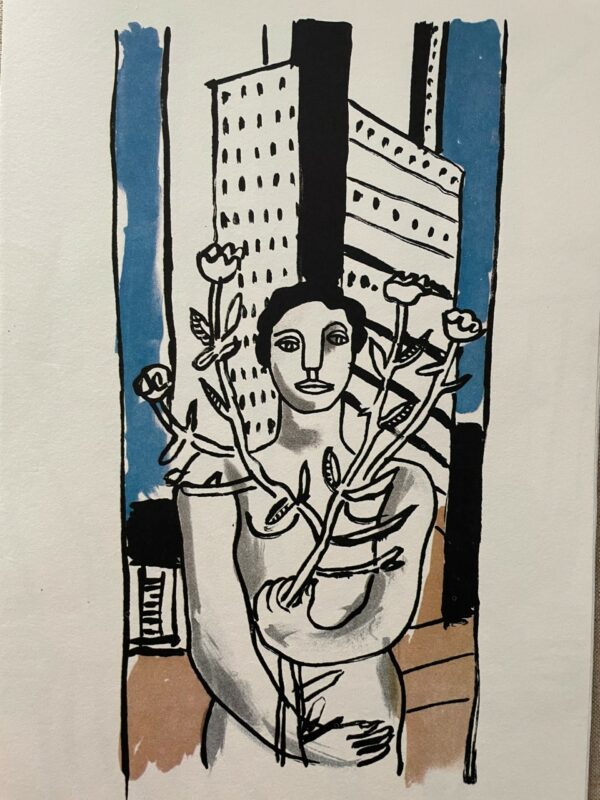 Femme aux Fleurs - Fernand Leger