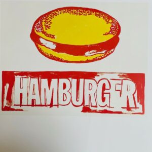 Hamburger - Andy Warhol