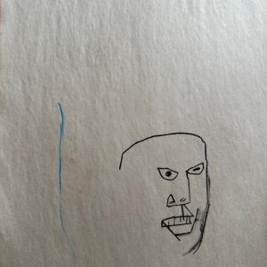 Untitled - Jean-Michel Attribué À Basquiat