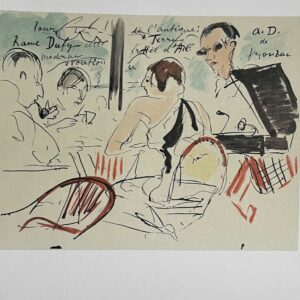 En Terasse - André Dunoyer De Segonzac