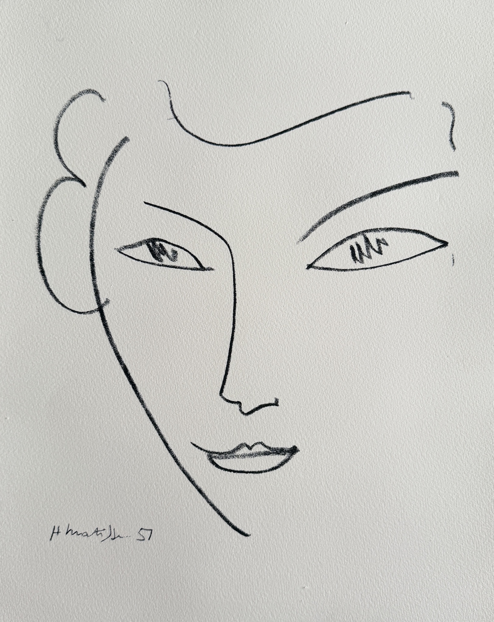 Visage Souriant - Henri Matisse – Image 1