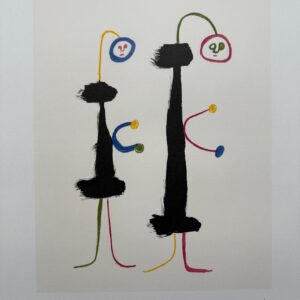Couple Amoureux Surrealiste - Joan Miró