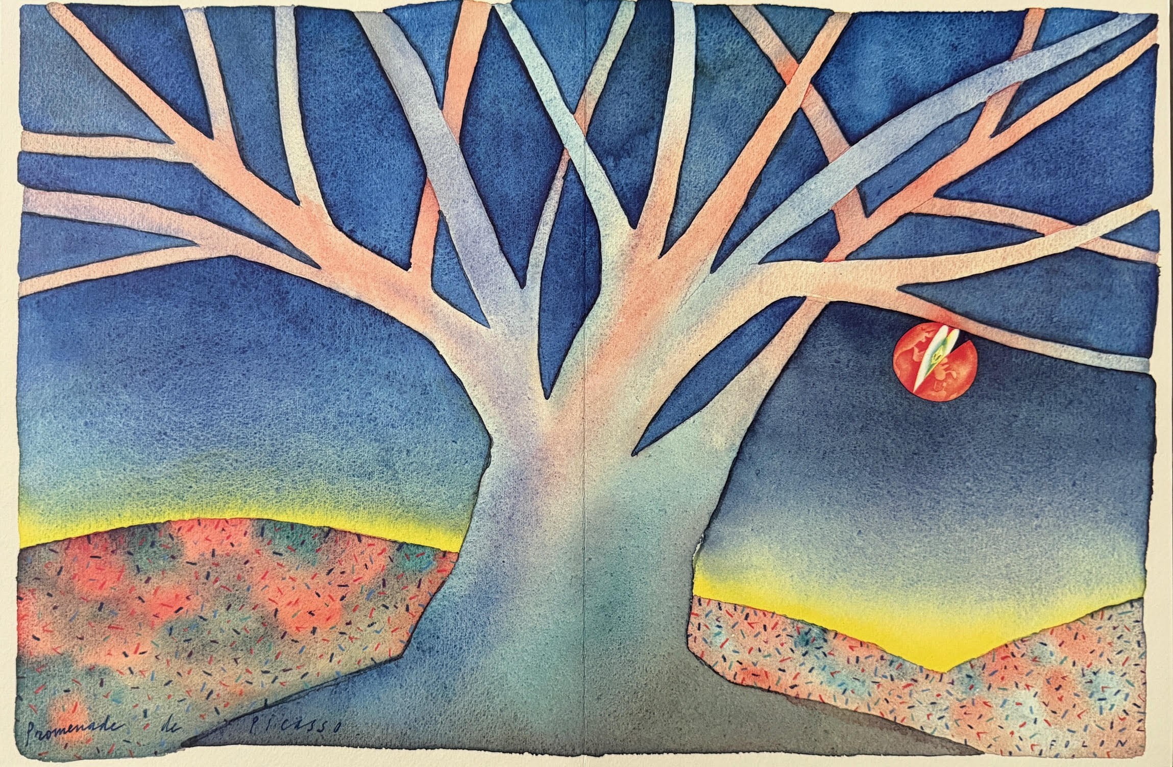 Promenade de Picasso - Jean Michel Folon – Image 1