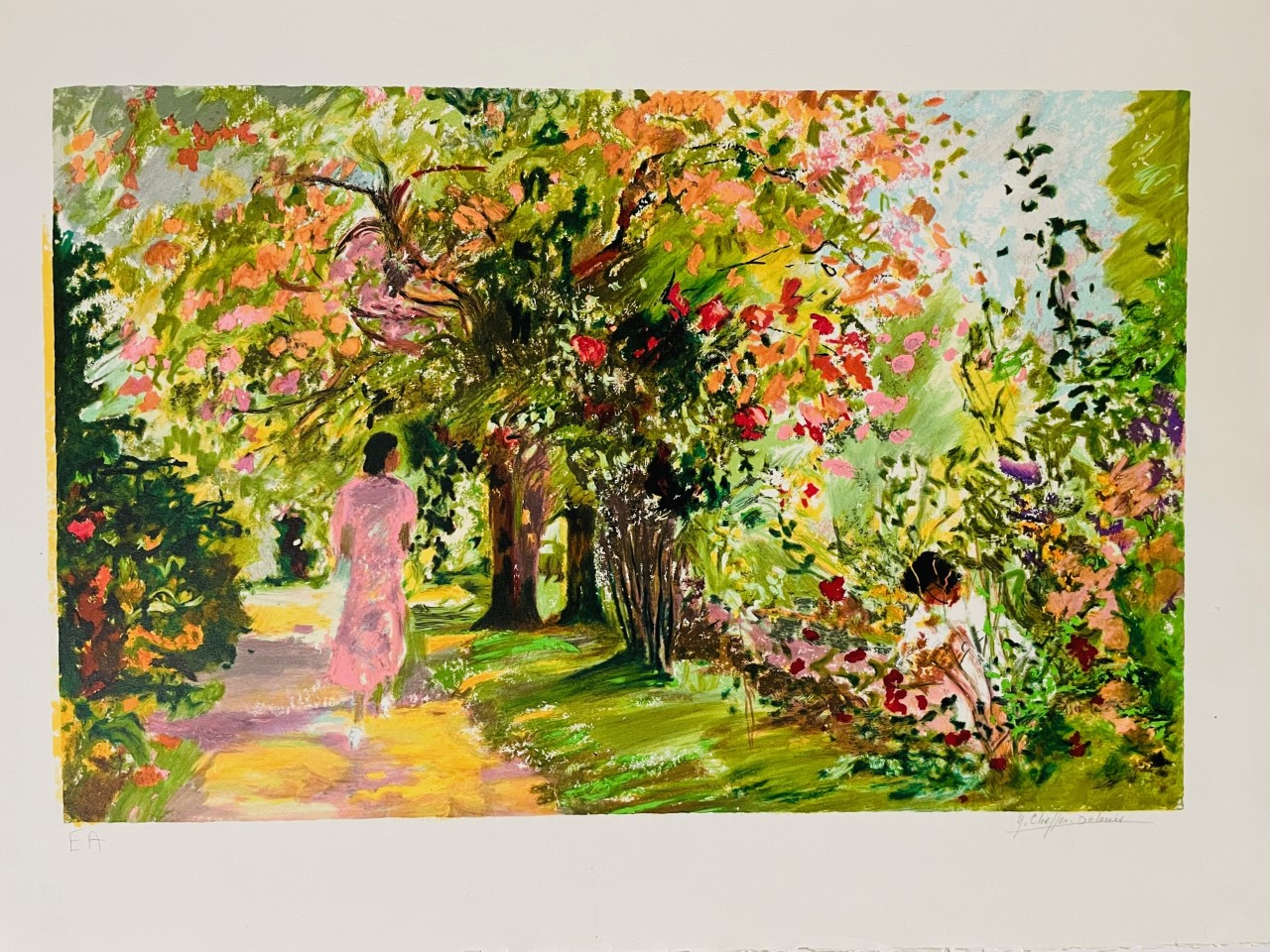Le Jardin de L’archevêché - Yvonne Cheffer-Delouis – Image 1