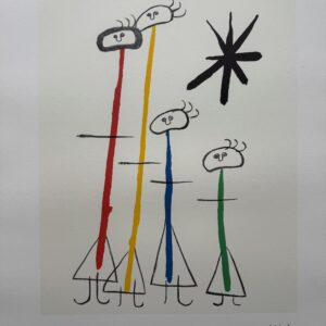 Personnages - Joan Miro
