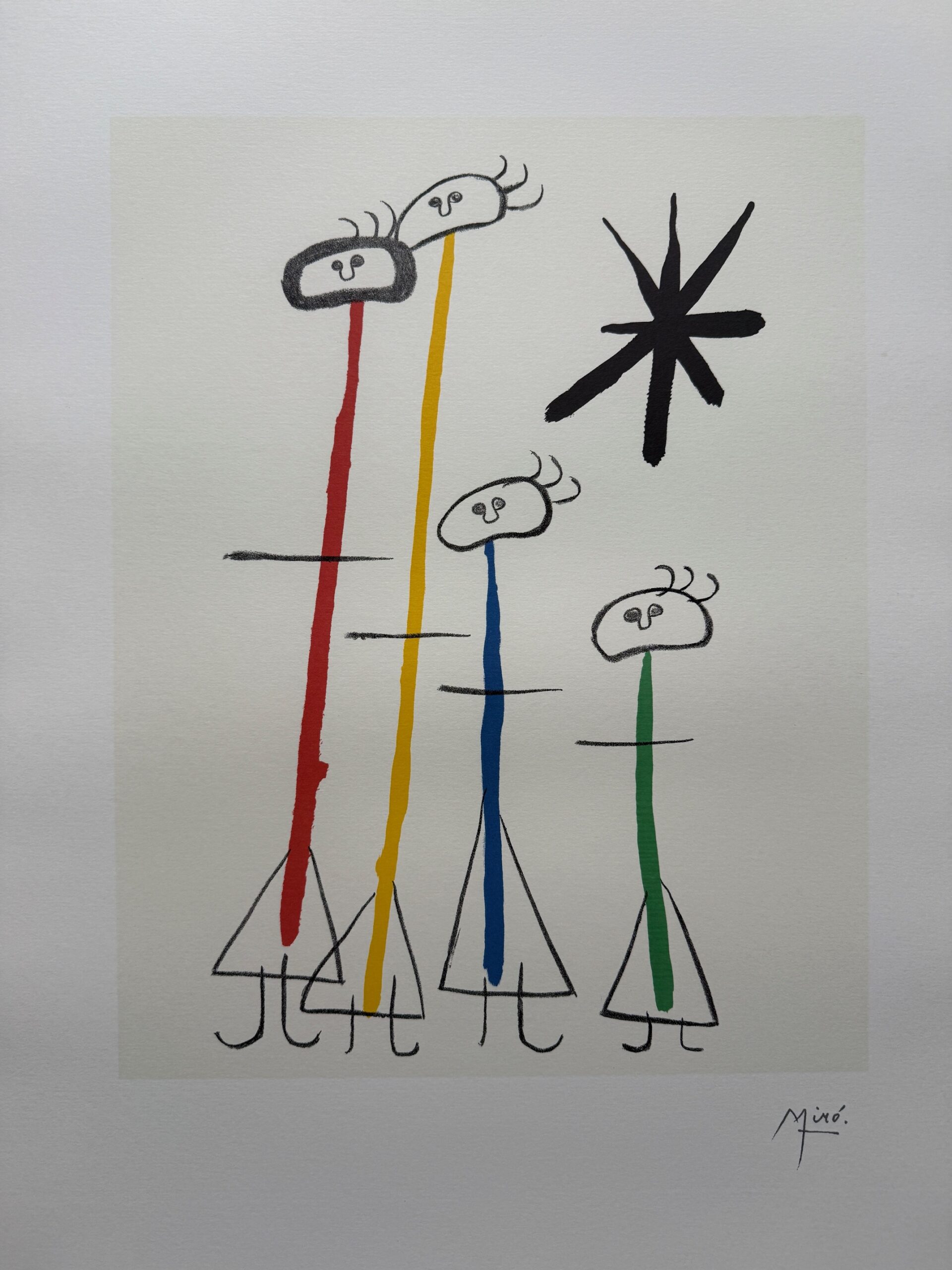 Personnages - Joan Miro – Image 1