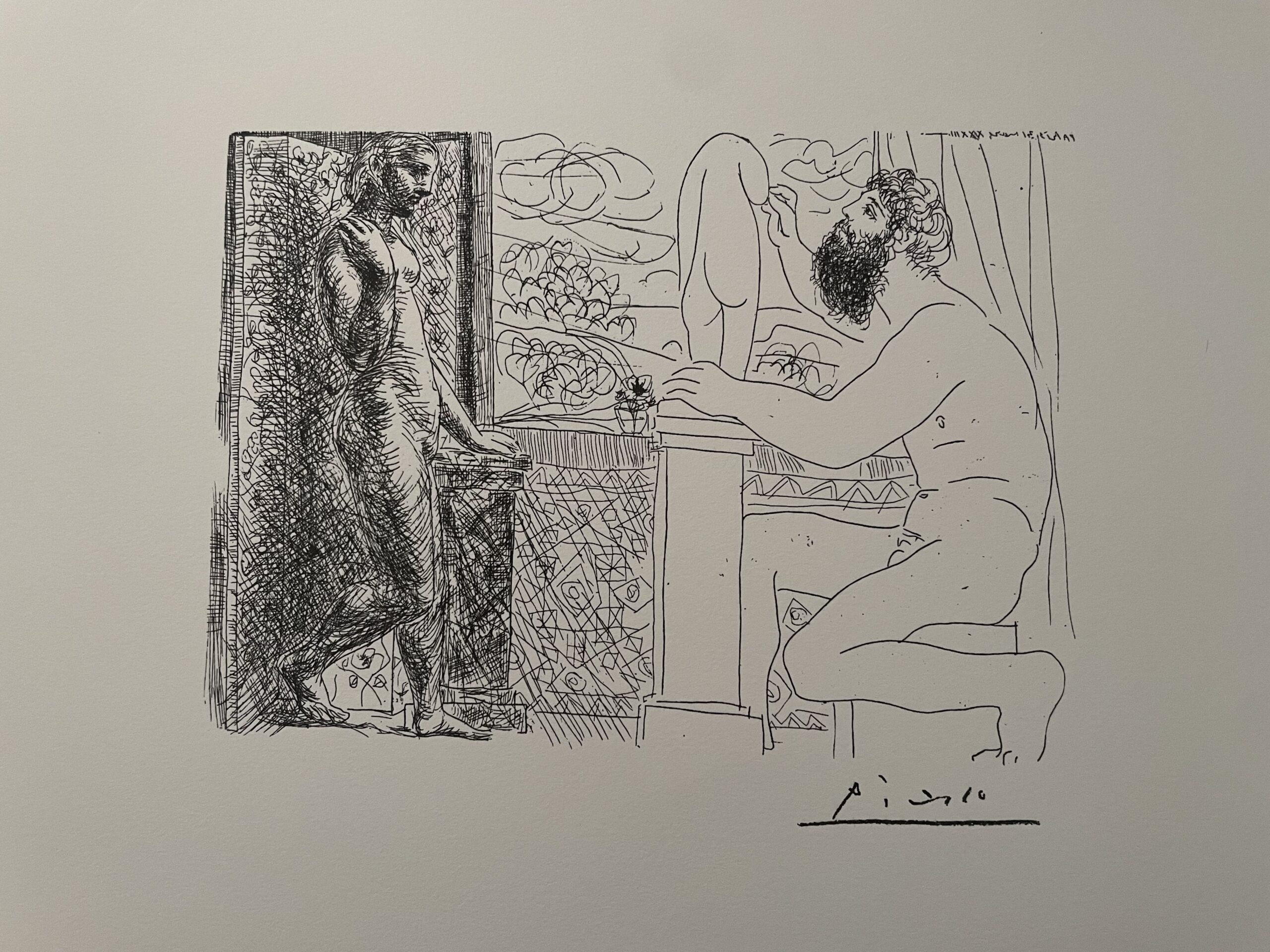 Sculpteur et Son Modèle Devant une Fenêtre - Picasso Pablo – Image 1