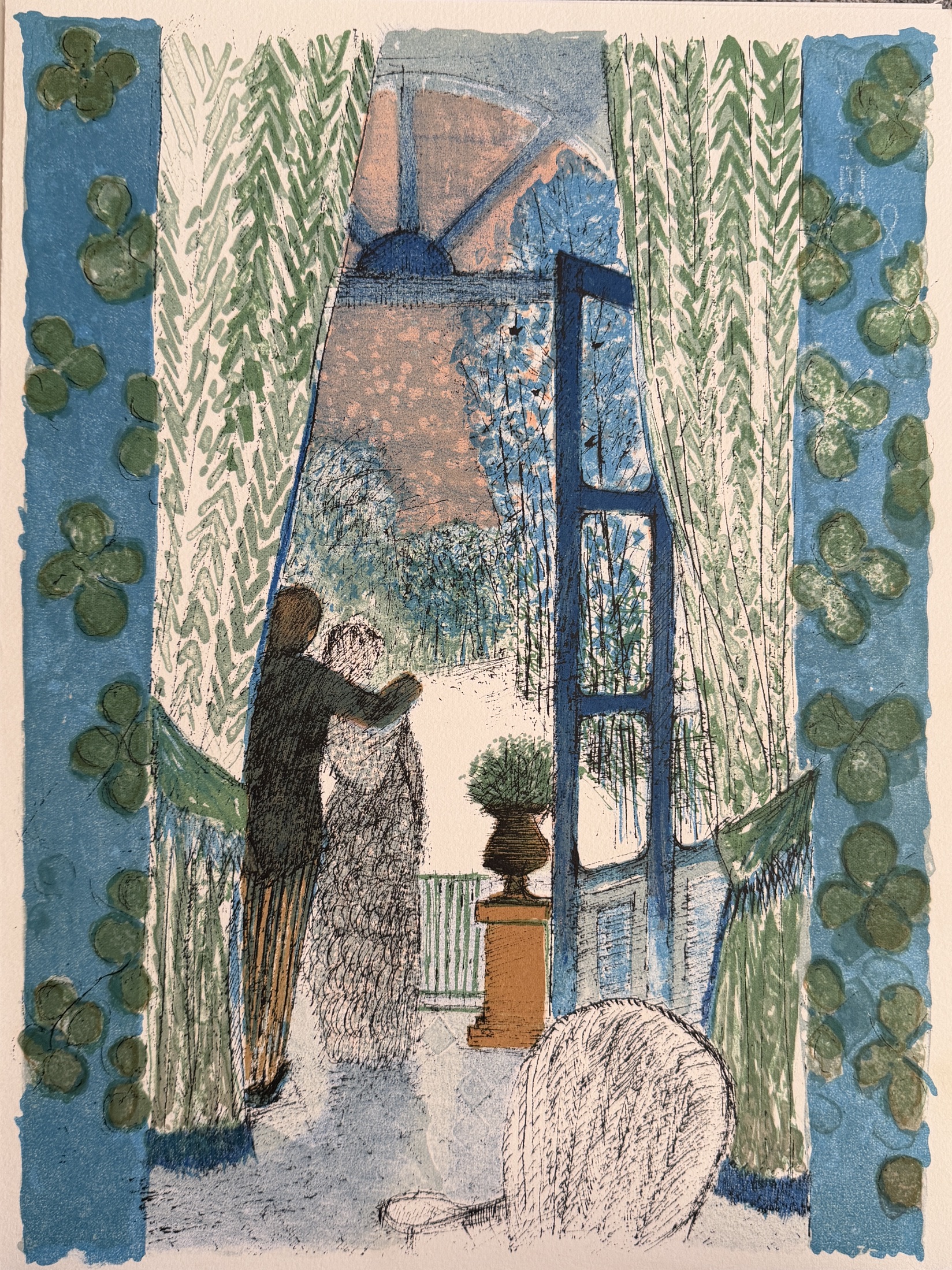 Couple en Terrasse - Guy Bardone – Image 1
