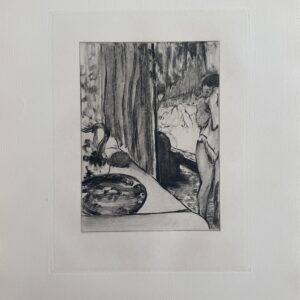 Femme Nue dans un Intérieur - Edgar Degas