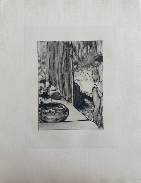 Femme Nue dans un Intérieur - Edgar Degas
