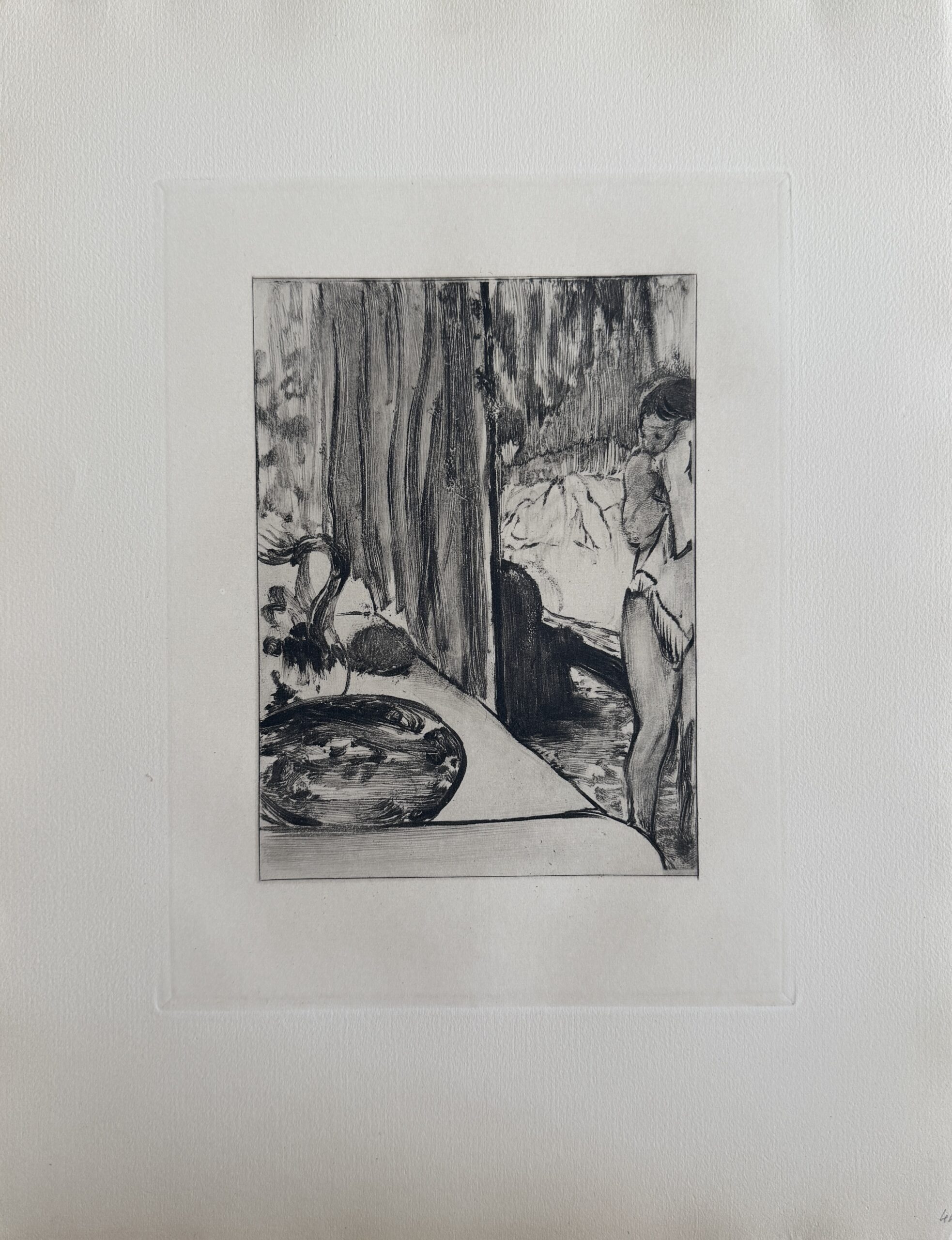 Femme Nue dans un Intérieur - Edgar Degas – Image 1