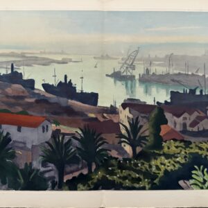 Temps Sombre sur le Port - Albert Marquet