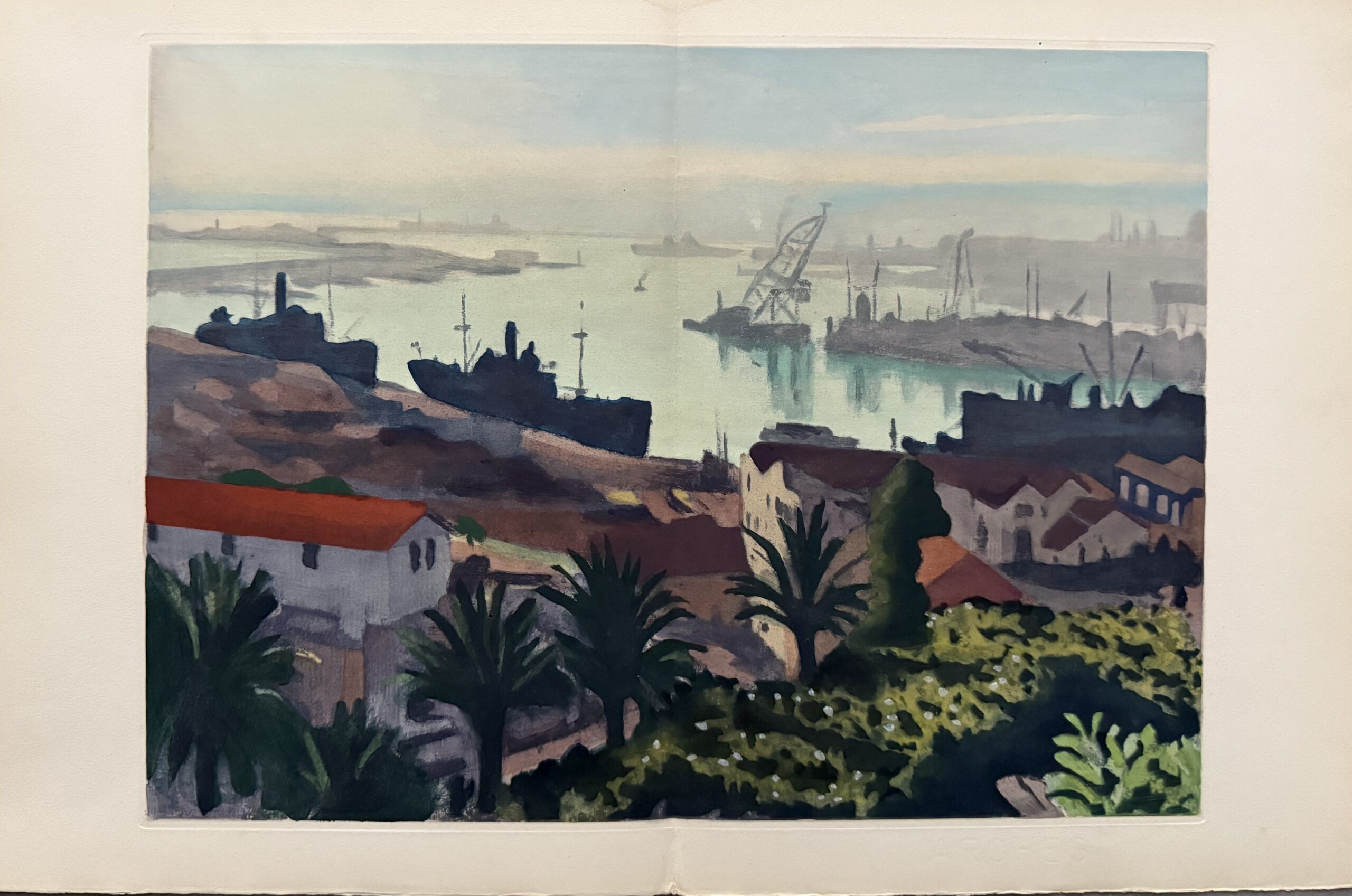 Temps Sombre sur le Port - Albert Marquet – Image 1