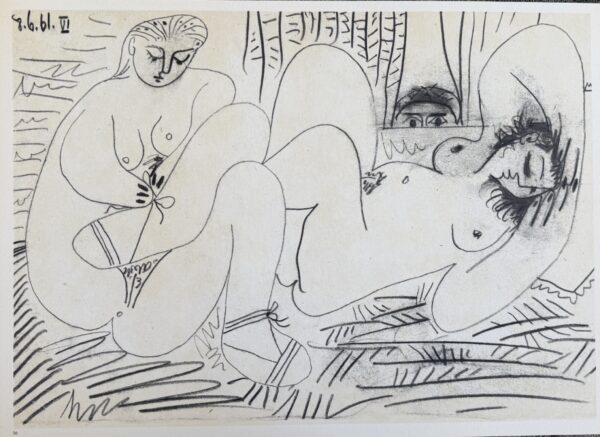 Études de Nu Féminin - Pablo Picasso