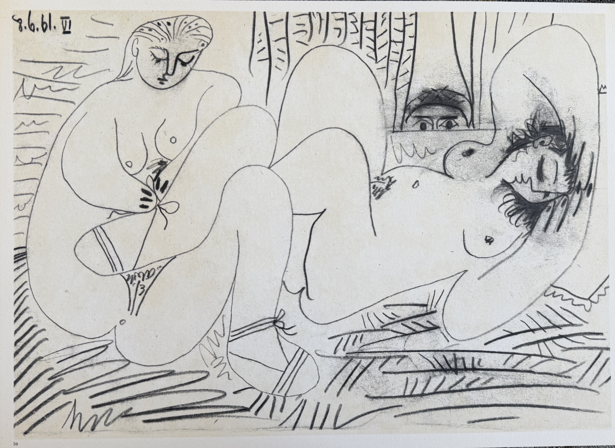 Études de Nu Féminin - Pablo Picasso – Image 1