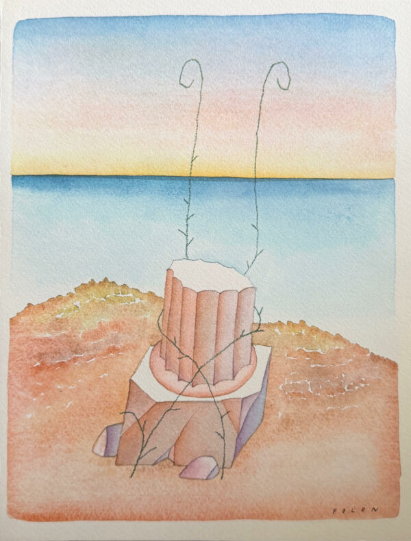 Jean-Michel Folon - Lithographie