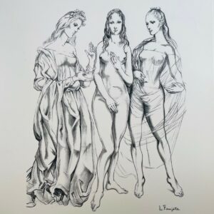 Les Trois Graces - Tsuguharu Léonard Foujita
