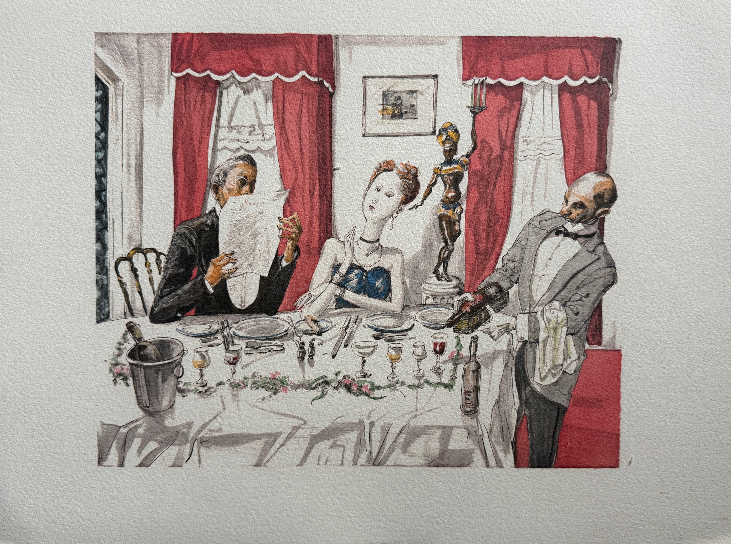 Diner Mondain 1952 - Foujita Tsuguharu Léonard – Image 1