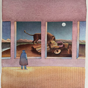Jean-Michel Folon - Lithographie