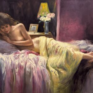 Repos sur le Lit Mauve - Samuel Smills