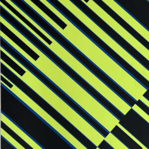 Composition In Neon Yellow And Grey (1976) - Günter Frühtrunk