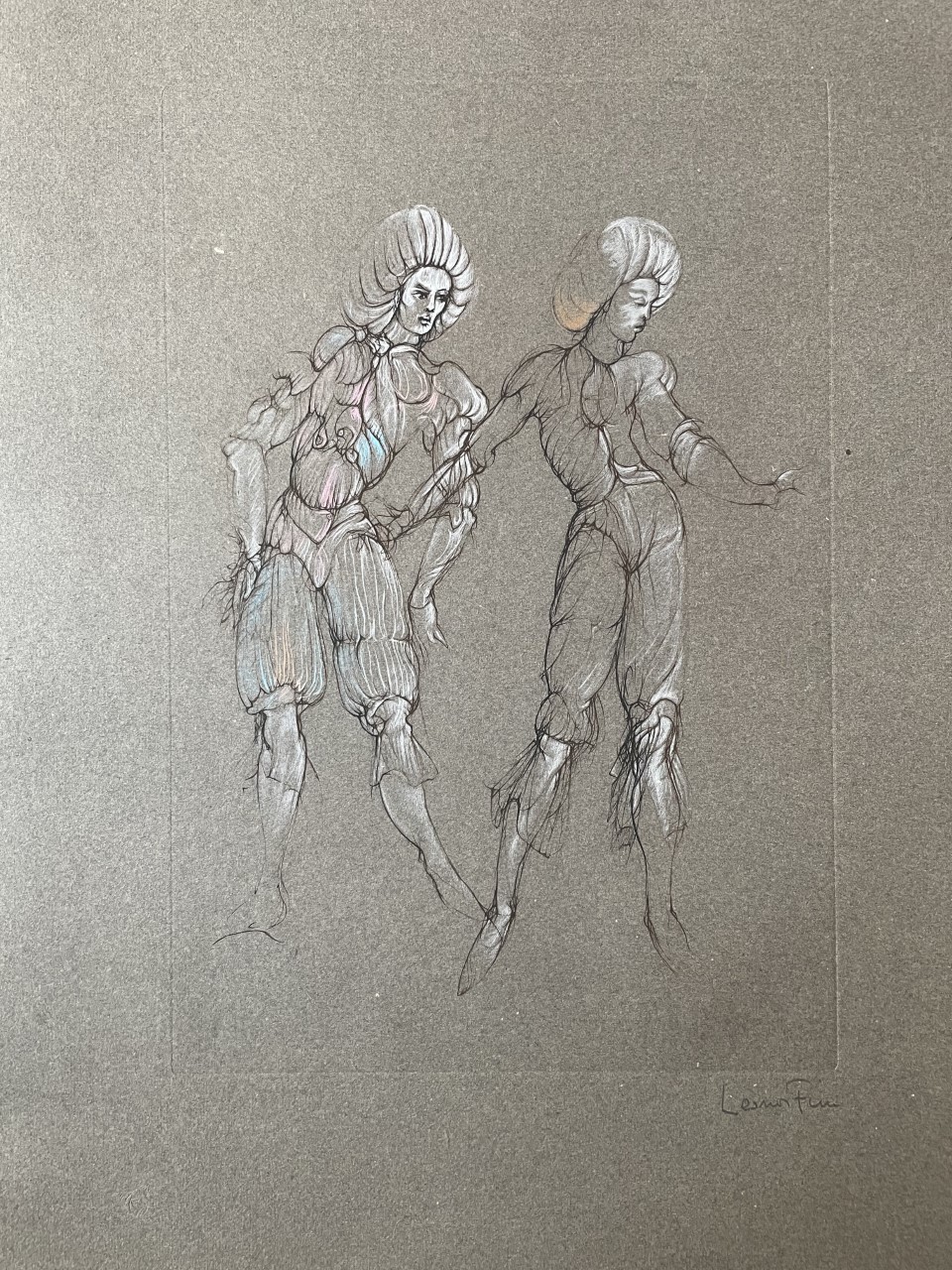 Le Couple Danseurs - Fini Léonor – Image 1