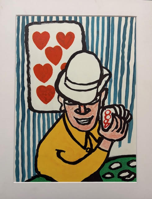 Des Joueurs de Cartes - Alexander Calder