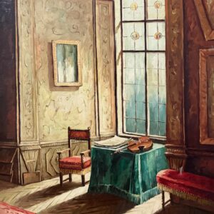 Intérieur Calme avec Fenêtre - Ecole Française Xxe