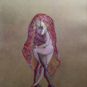 Etreinte Cachee 1980 - Léonor Fini
