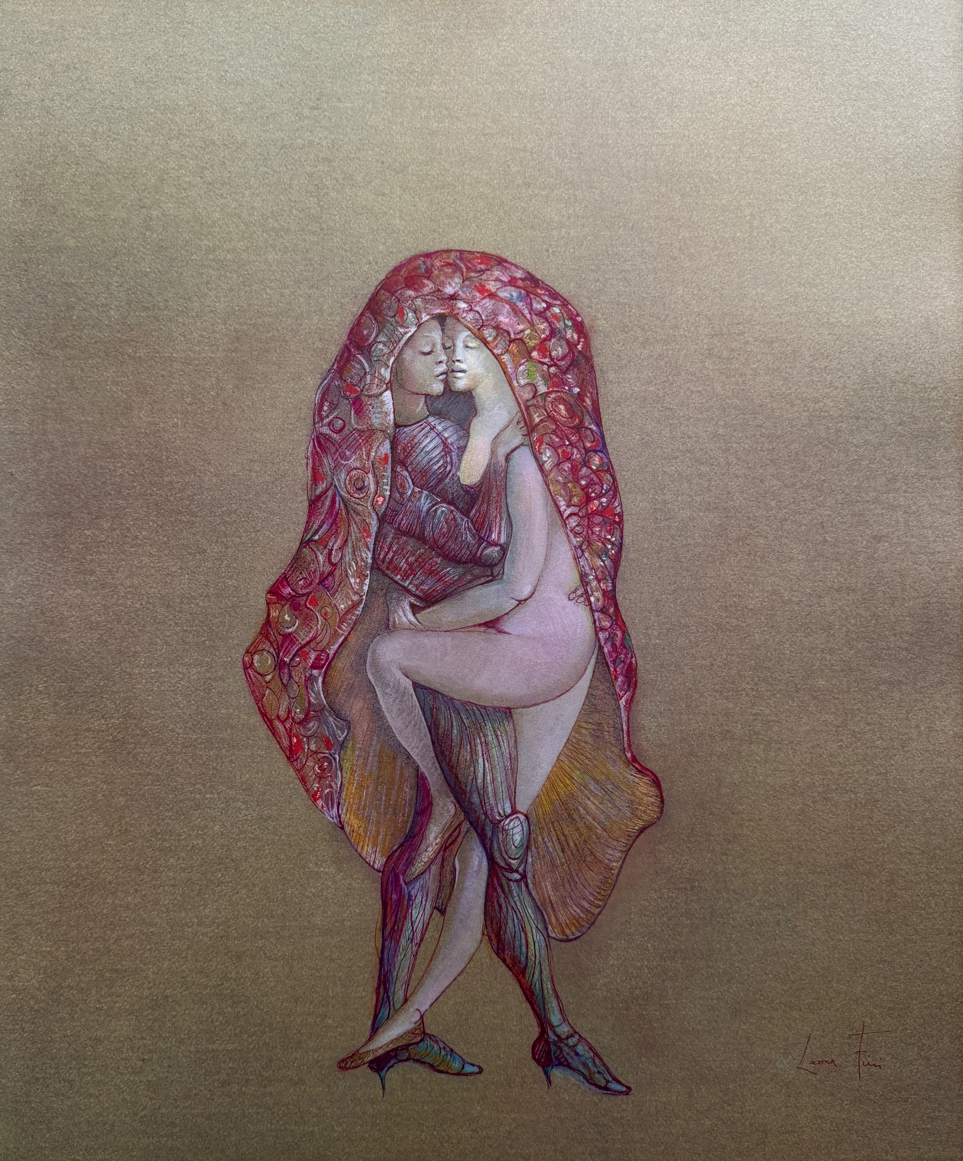 Etreinte Cachee 1980 - Léonor Fini – Image 1