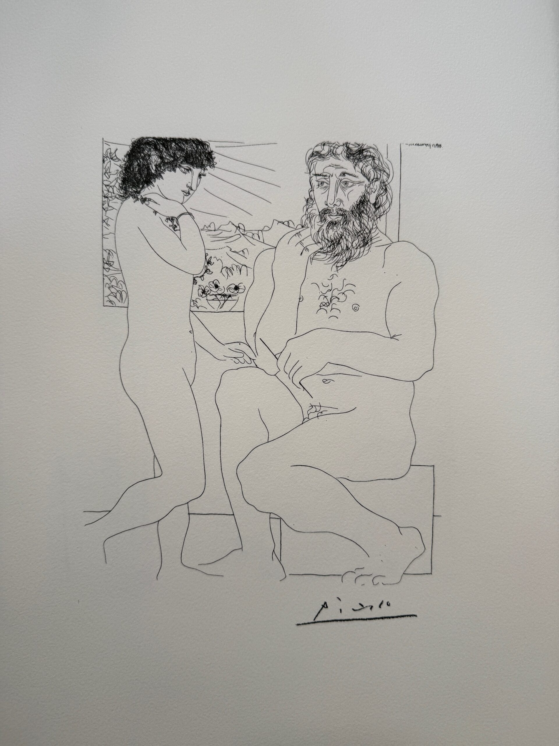 Sculpteur et Modèle Debout - Pablo Picasso – Image 1