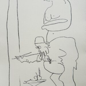 Le Peintre et Son Modèle, 1962 - Pablo Picasso
