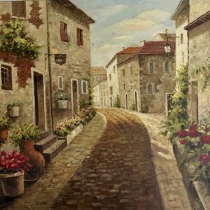 Ecole Française 20E - Huile Sur Toile