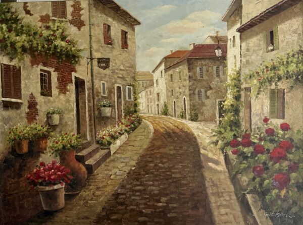 Ecole Française 20E - Huile Sur Toile