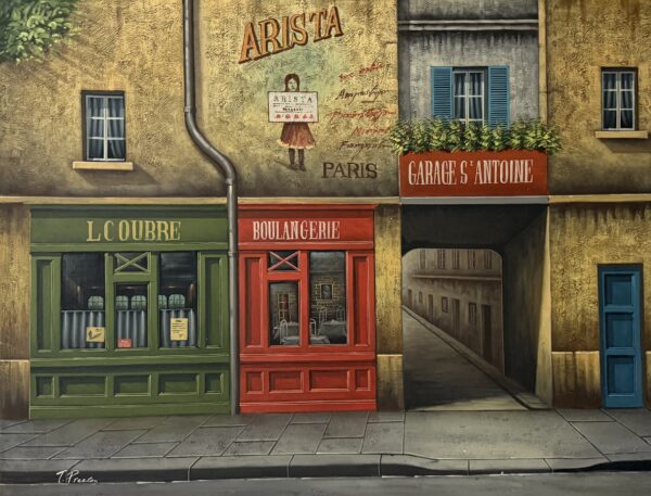 Cafe Restaurant - Xxe Siècle École Française