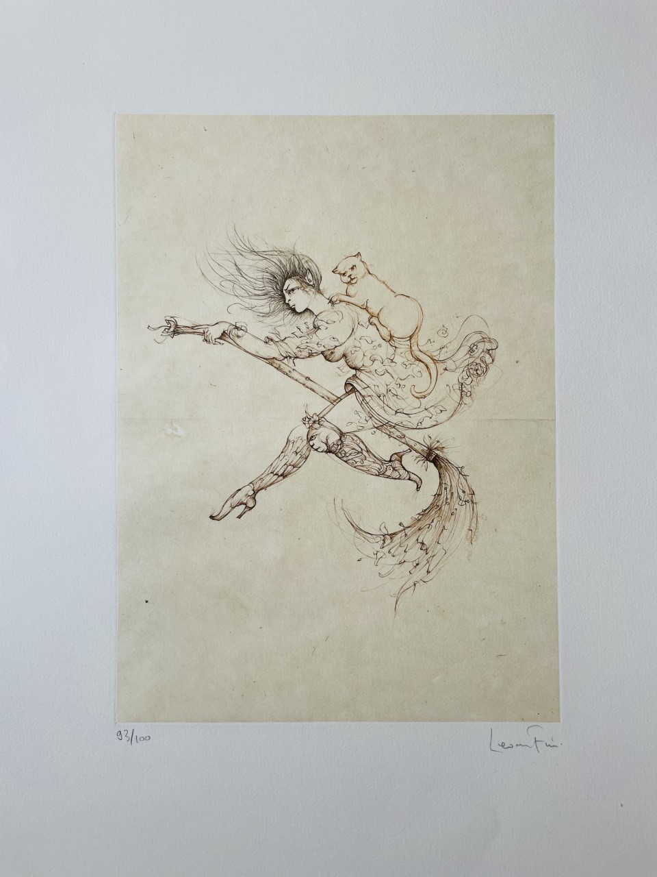 Sorciere et le Chat - Léonor Fini – Image 1