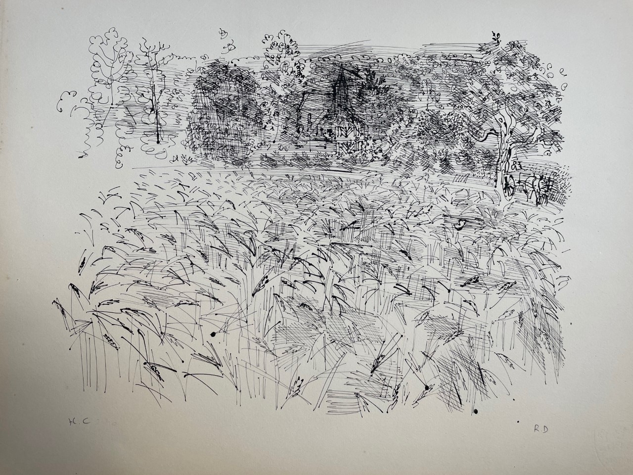 Champ de Seigle - Raoul Dufy – Image 1
