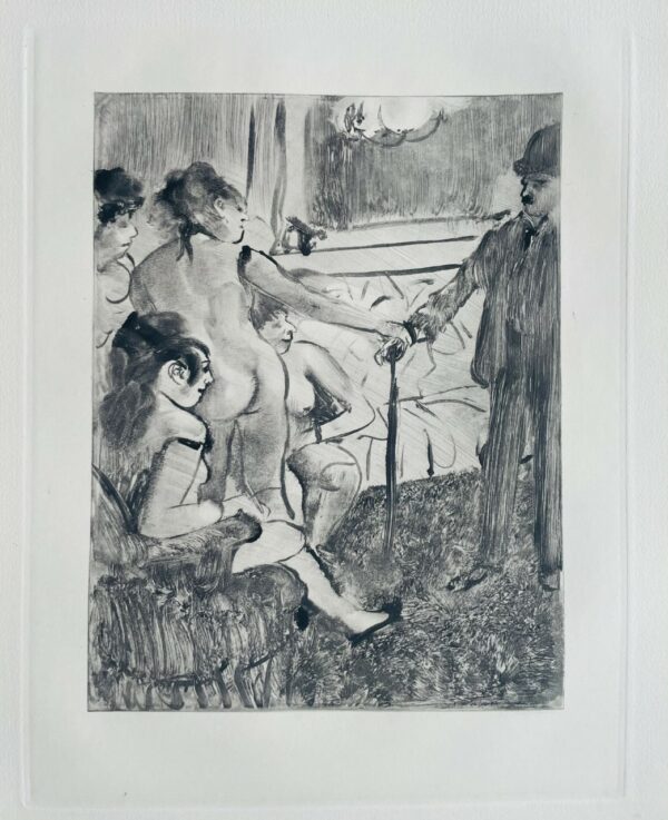 Un Client Mecontent - Edgar Degas
