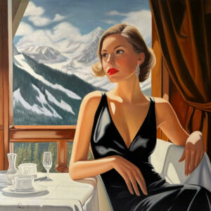 Elegance Face aux Sommets - Virginie Turban