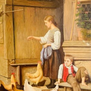 Intérieur Rustique, Gestes Simples - Xxe Siècle École Moderne