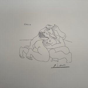 Raphaël et la Fornarina, 1968 - Pablo Picasso