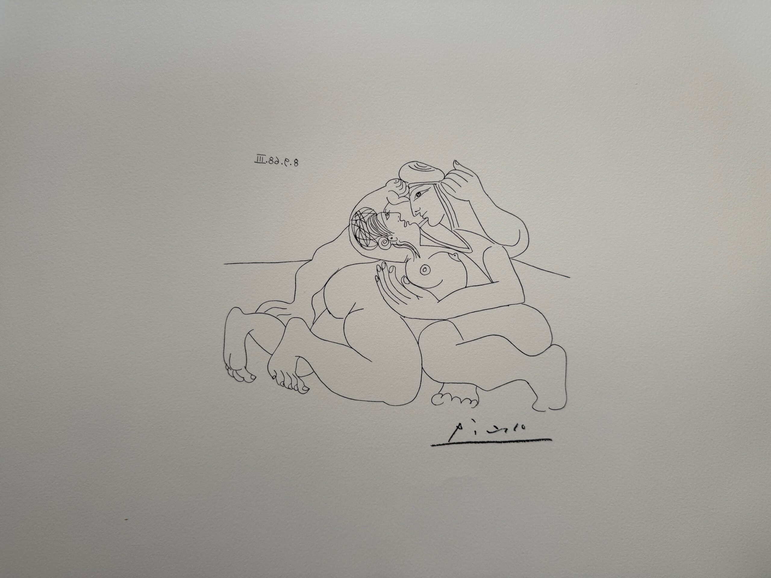 Raphaël et la Fornarina, 1968 - Pablo Picasso – Image 1
