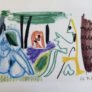Intérieur aux Personnages - Pablo Picasso