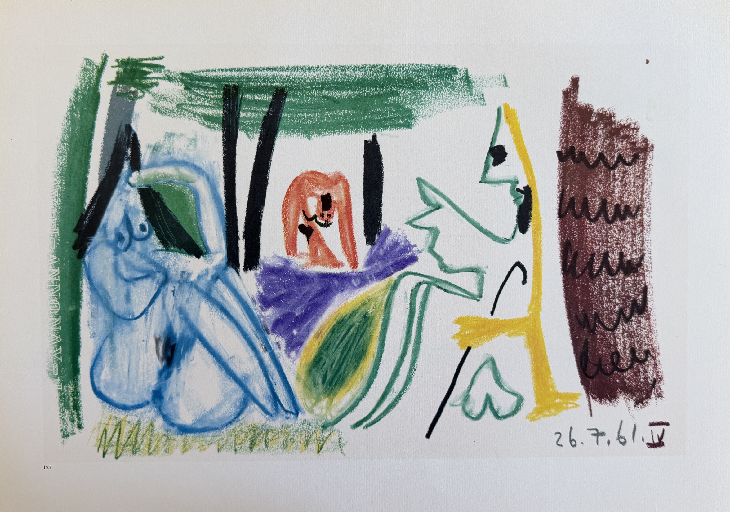 Intérieur aux Personnages - Pablo Picasso – Image 1