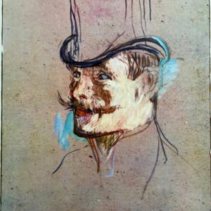 Le Capitaine - Henri De Toulouse Lautrec