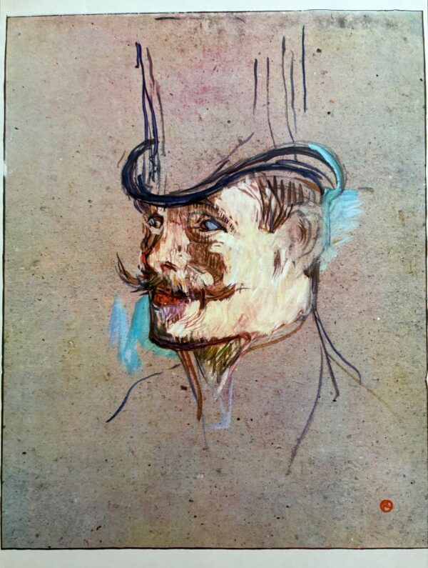 Le Capitaine - Henri De Toulouse Lautrec