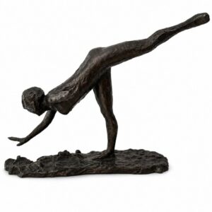 Arabesque Ouverte sur la Jambe Droite, Bras Droite A Terre - Edgar Degas